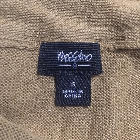 🌻 Mossimo Green Thin Knit Cowl Neck Tunic Top F1 - Picture 4 of 5